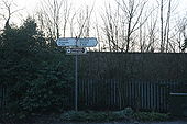 Road sign on the A225 - Geograph - 1735548.jpg