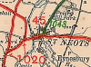 A1020 (St Neots)-map.png