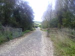 A disused section of the original Cullompton Bypass