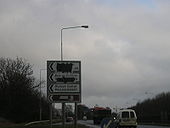 Signage installed as part of new Damastown-Cruiserath Link Road in Dublin 15 - Coppermine - 16495.JPG