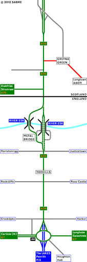 1971 Strip Map of the A74 I - Coppermine - 2242.JPG