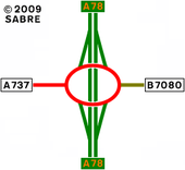 A78, A737, B7080 (Newhouse Interchange).PNG