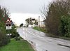 Level crossing on the B1382 - Breckland Line - Geograph - 1618491.jpg