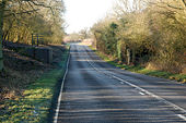 Old railway bridge abutments, A425, Staverton (3) - Geograph - 1645798.jpg