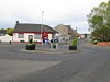 Roundabout on the B799 in New Stevenston - Geograph - 1542242.jpg