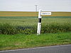 Swaffham Bulbeck- Sign to Commercial End - Geograph - 881033.jpg
