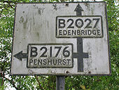 Sign near Hever, Kent - Coppermine - 6357.jpg