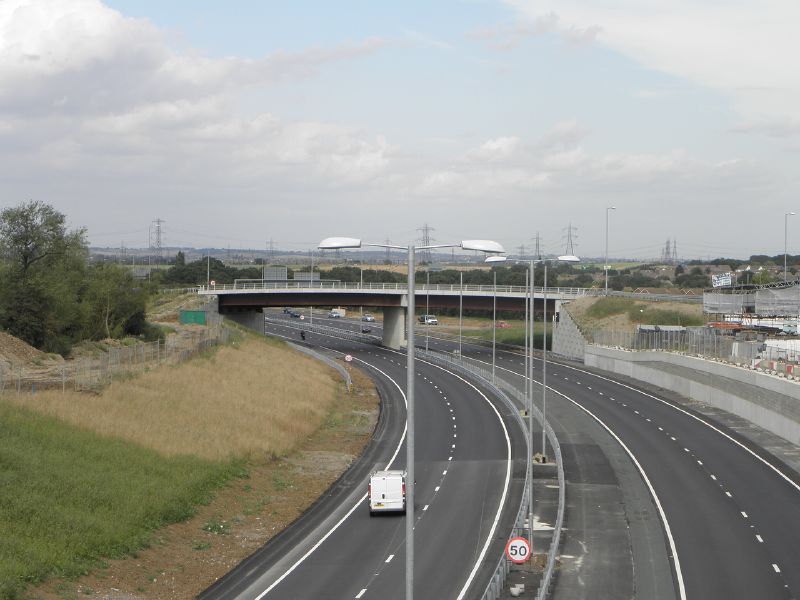 File:A13 130 link looking north from London Road Aug 2012.JPG