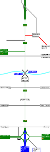 1970 Strip Map of the A74 I - Coppermine - 2243.JPG