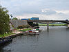 The River Great Ouse and the A14 road bridge - Geograph - 1020675.jpg