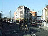 Junction of A400 & B518 - Geograph - 1135829.jpg