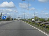 M40 Motorway at junction 1 - Geograph - 2358008.jpg