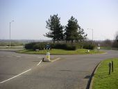 A422 Buckingham roundabout (C) Mr Biz - Geograph - 385337.jpg