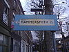 Local blue sign in Hammersmith - Coppermine - 23696.JPG