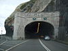 Eastbound entrance to Penmaen-bach tunnel on A55 - Geograph - 1470289.jpg