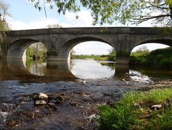 New Bridge on the river Taw as seen from downstream - Geograph - 1856942.jpg