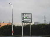 Signage installed as part of new Damastown-Cruiserath Link Road in Dublin 15 - Coppermine - 16489.JPG