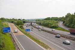 M3 junction 12 - Geograph - 795308.jpg