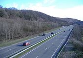 The A469, from Rhymney to Caerphilly - Geograph - 372484.jpg