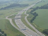 Junction 10 of the M1 at Slip End - Geograph - 3017397.jpg