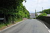 The old humped-back railway bridge on the B4409 on the west side of Tregarth - Geograph - 814161.jpg