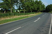 A438 approving the M50 - Geograph - 952539.jpg