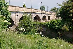 River Dove bridge between Tutbury and Hatton - Geograph - 837859.jpg