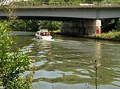 Thames at Isis Bridge - Geograph - 871977.jpg