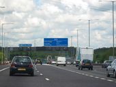 Joining The M40 Motorway From The M25 Junction 16 Clockwise - Geograph - 1280505.jpg