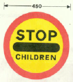 School crossing patrol - phased out in 1994