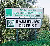 A631 - Welcome to Nottinghamshire Sign - Coppermine - 21186.jpg