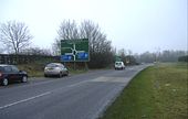 Lay-by, north of M4 junction 17 - Geograph - 300447.jpg