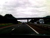 M2 southbound - overbridge at Cherryhill Road - Coppermine - 23132.jpg