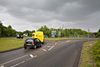 Bull Drove approaches roundabout off M3 Junction 10, Winchester - Geograph - 879692.jpg