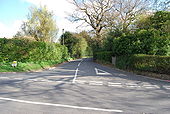 B2027 & B2176 junction, Chiddingstone Causeway - Geograph - 1263693.jpg