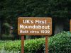 Uks First Roundabout Sign - Geograph - 531294.jpg