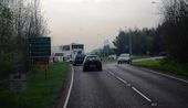 Approaching Little Horsted Roundabout - Geograph - 1834595.jpg