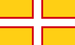 Dorset county flag.png
