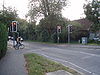 Pedestrian-controlled crossing at B2233, just north west of Barnham - Geograph - 577170.jpg