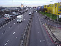 Staples Corner flyover - Geograph - 1612928.jpg