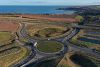 A90 AWPR - Stonehaven Junction - roundabout aerial from NW.jpg