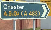 A5104 sign in Saltney - Coppermine - 14264.jpg