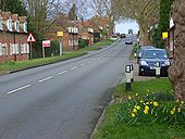 The A4074, Nuneham Courtenay - Geograph - 717506.jpg