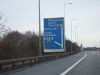 Sign and sliproad, M5 northbound at junction 17 - Geograph - 2214730.jpg