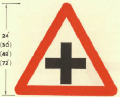 Crossroads ahead - phased out in 1975