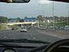 M60 passing under the A664 junction. The traffic jam on the opposite carriageway was caused by Simister Island. - Coppermine - 1439.jpg