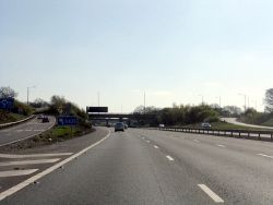 M42 Motorway at junction 3 - Geograph - 1818302.jpg