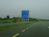New motorway signage on N11 - Coppermine - 22936.jpg