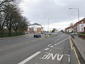 Junction of A8 and A80 - Geograph - 1225414.jpg