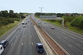 Motorway - view towards the south - Geograph - 544173.jpg